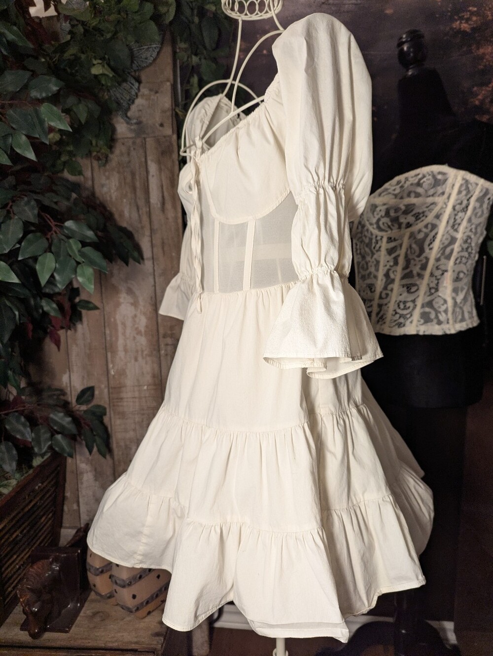 Forever 21 Bustier Style Dress. Med. - Picture 2 of 8